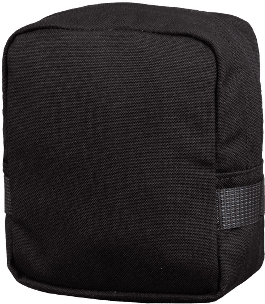 Zipped GP pouch 3x3 Black, view: 0