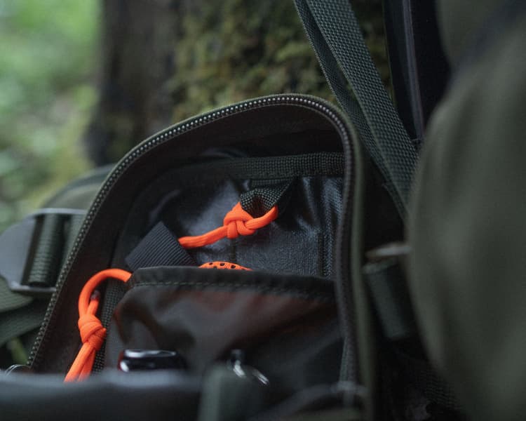 Zipped GP pouch 3x4 Black, view: 4