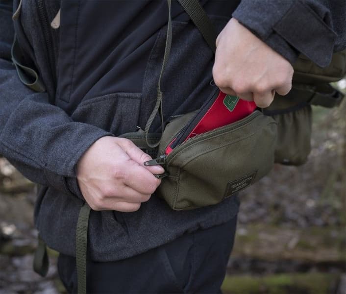 Horizontal Pocket S Green, view: 3