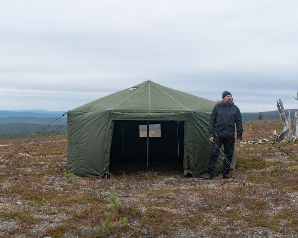 FDF 10p-JSP Field Camp Tent, view: 0