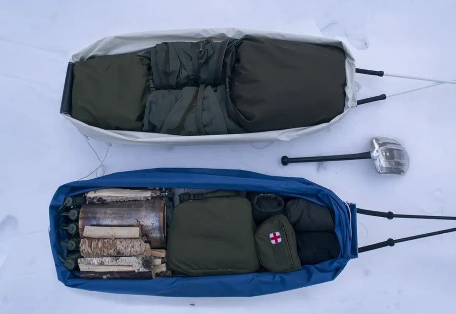 Rolltop Stuffsack 500D 40L Black, view: 7