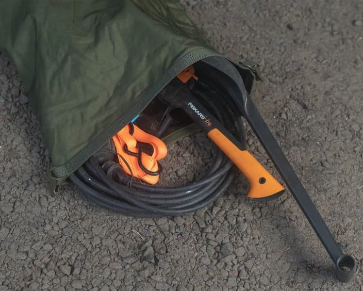 Rolltop Stuffsack 500D 60L Black, view: 5