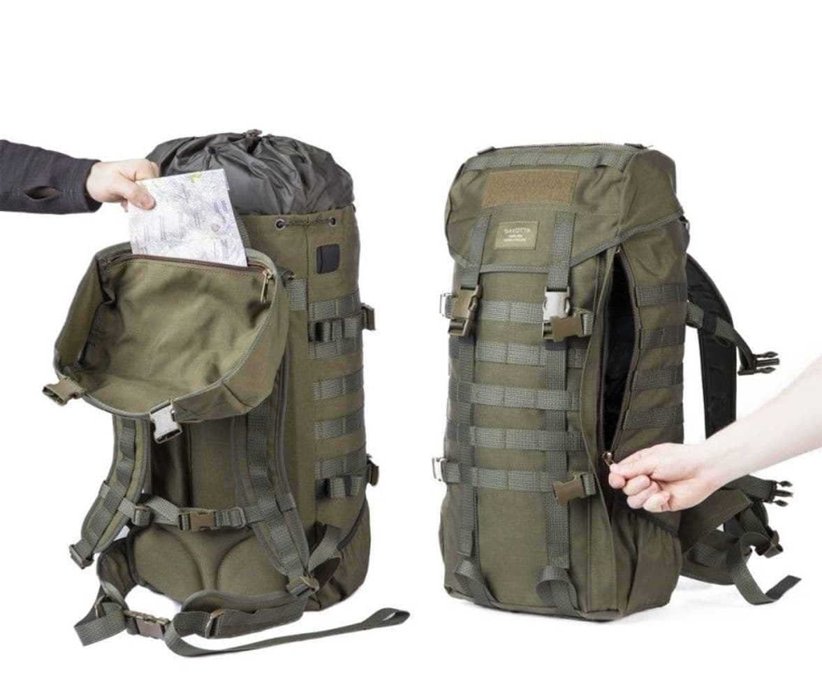 Jääkäri Backpack M 30L Black, view: 3