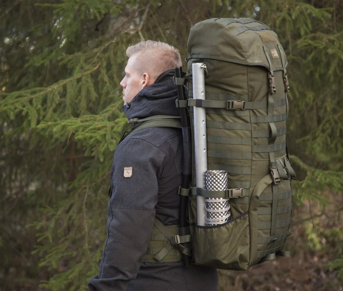 Jääkäri Backpack XL 70L Green, view: 10