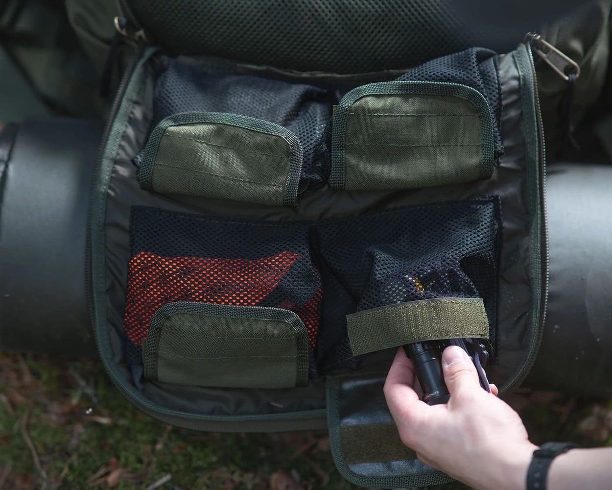 Jääkäri Backpack XL 70L Green, view: 7