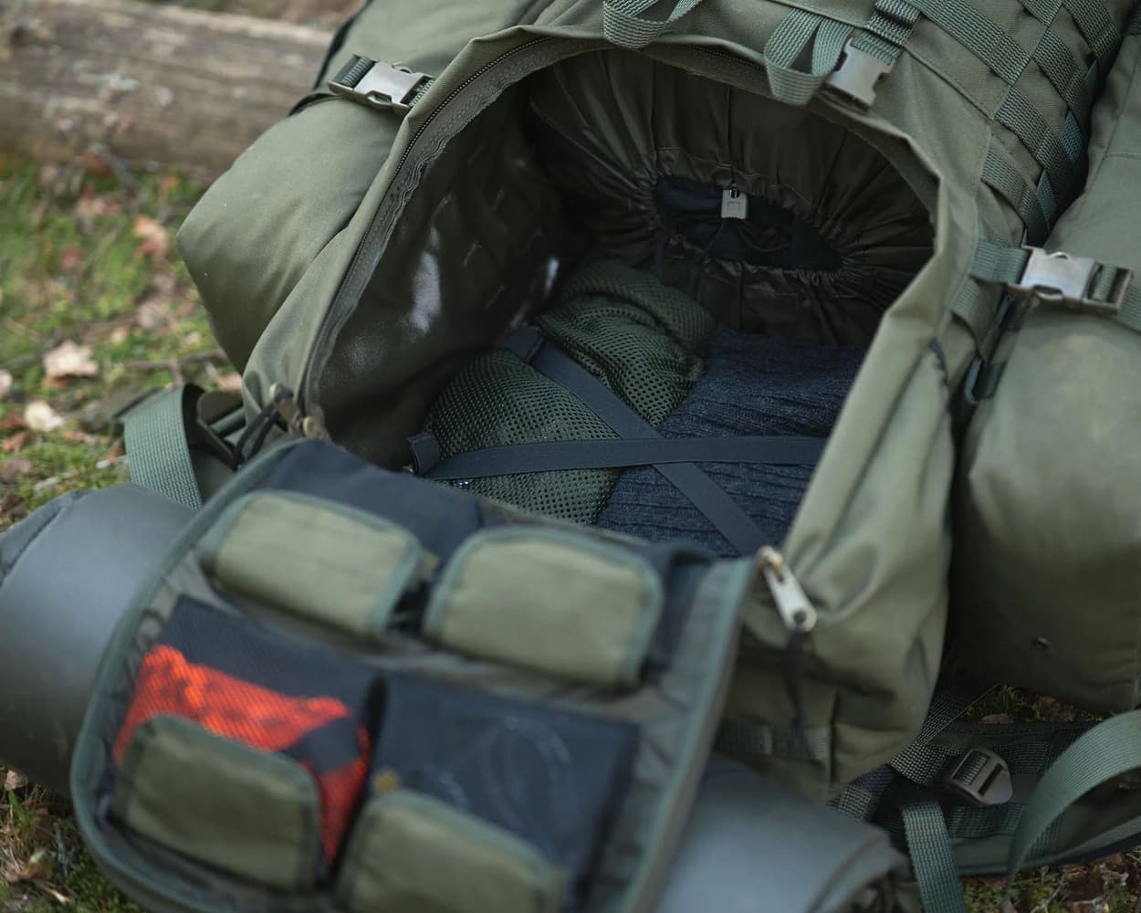 Jääkäri Backpack XL 70L Green, view: 8