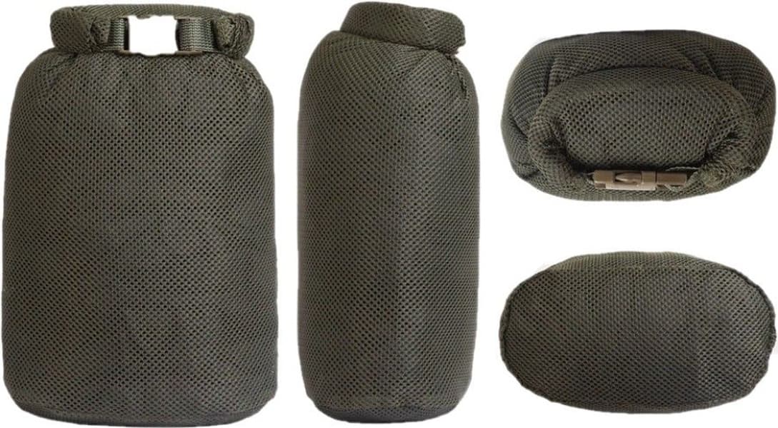 Rolltop Stuffsack Mesh 10L Orange, view: 4