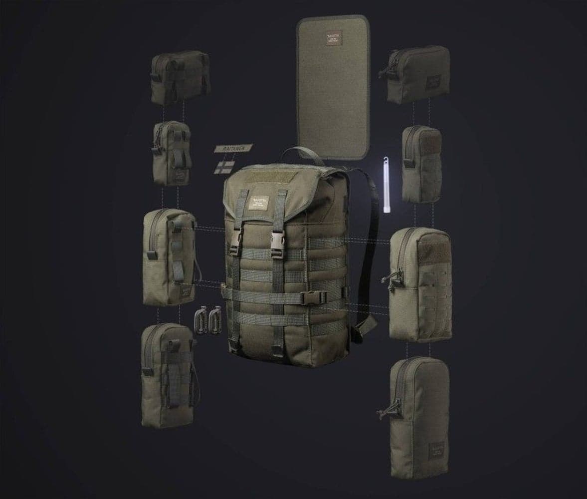 Jääkäri Backpack S 20L M05 Camo, view: 5