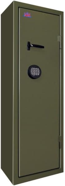 SP66E Grön för 3-6 vapen med elkodlås+ Widforss keps + LED lampa, view: 1