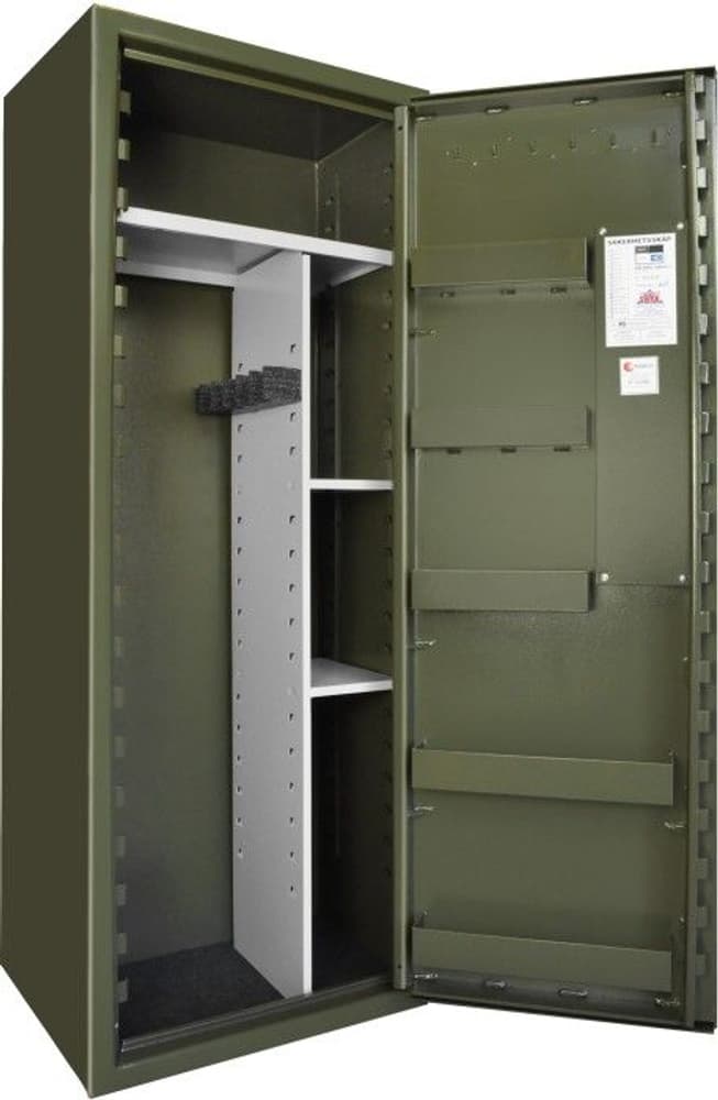 SP88E Grön för 8-16 vapen med elkodlås + Widforss keps + LED lampa, view: 2