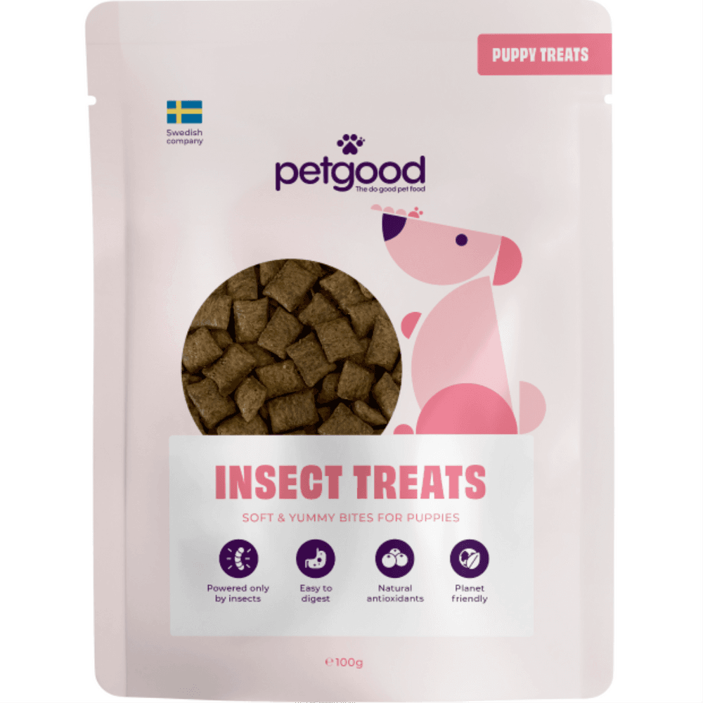 Insektsbaserat Hundgodis för Valpar 100 g, view: 0