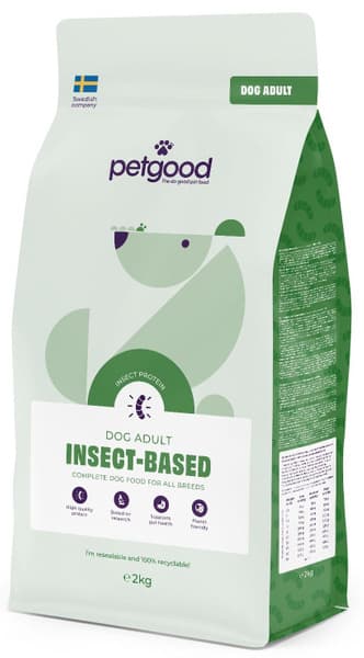 Insektsbaserat Premiumfoder Vuxen Hund 2 kg, view: 0