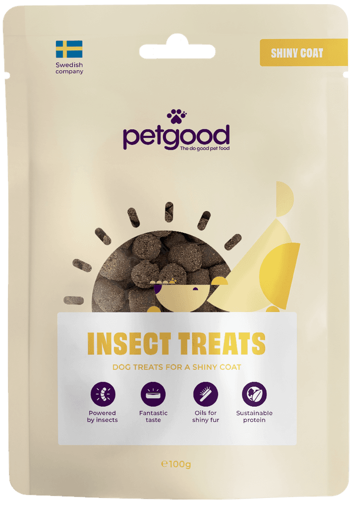 Insektsbaserat Hundgodis för Glänsande Päls 100 g, view: 0