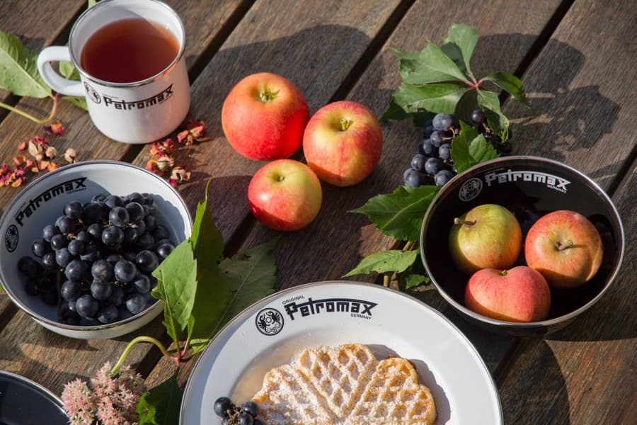 Enamel Bowls 600 ml White 2-pack, view: 1