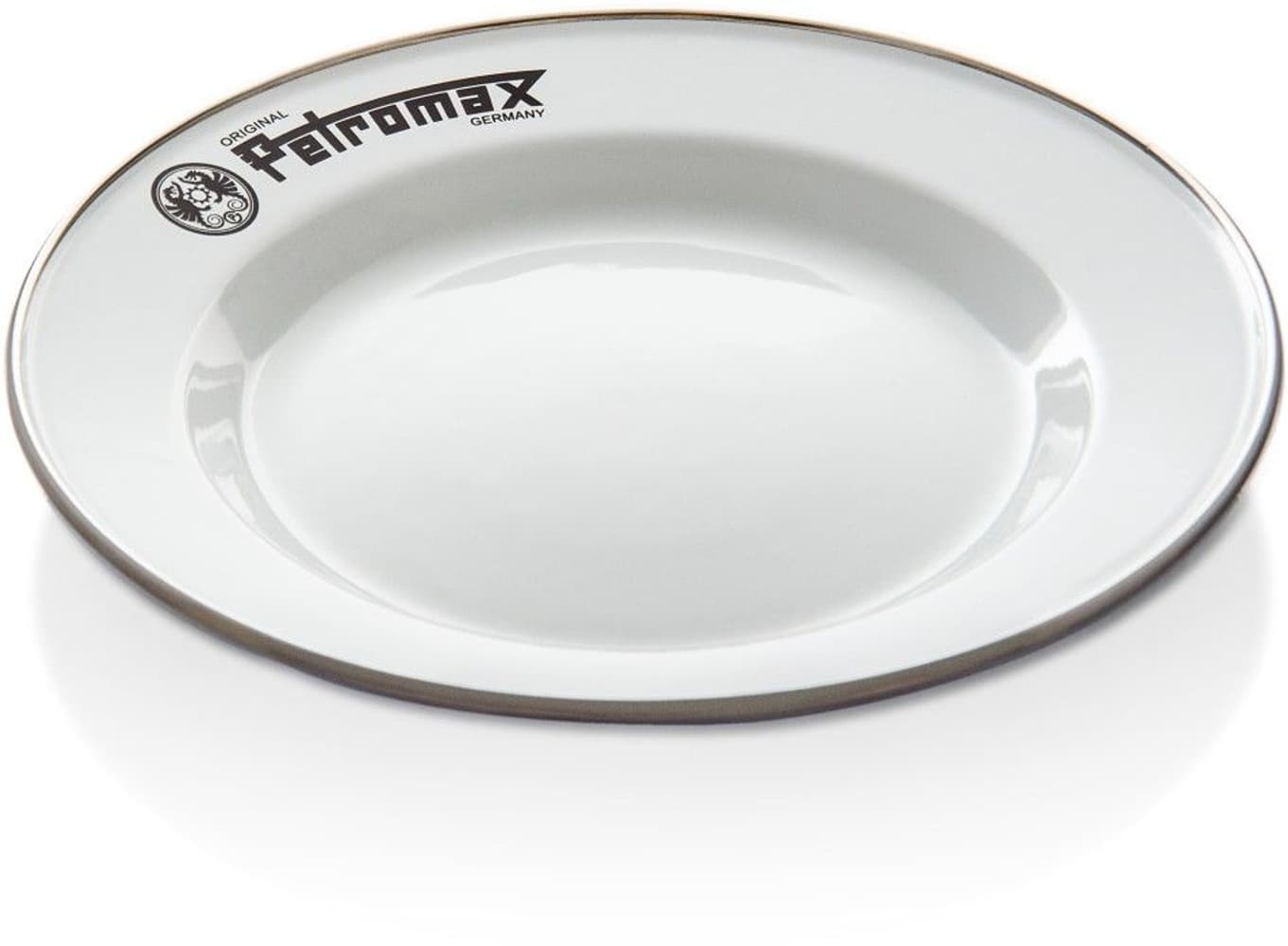 Enamel Plates 22 cm White 2-pack, view: 0