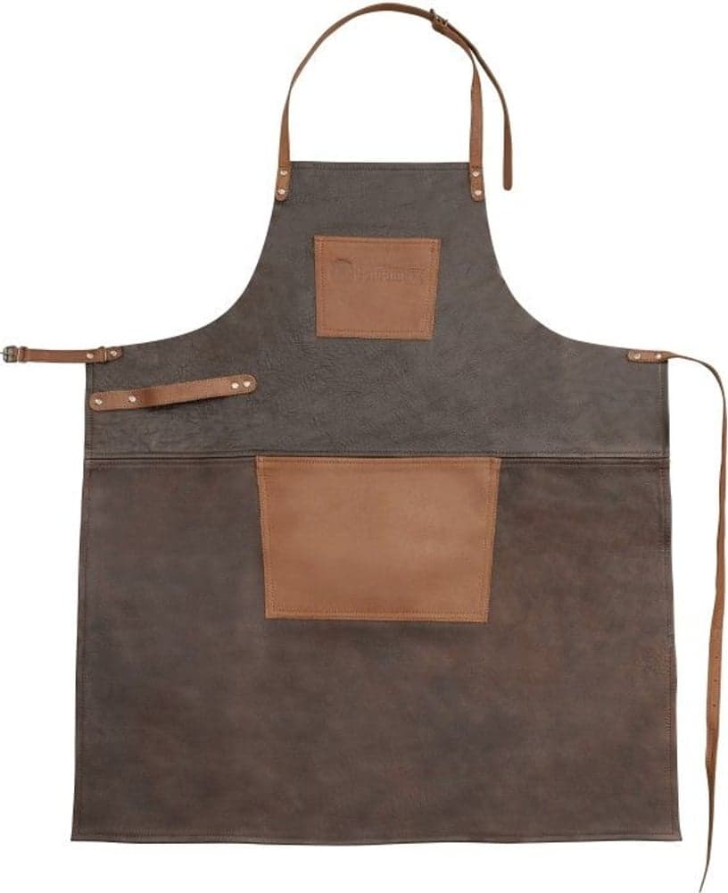 Buffalo Leather Apron with Neck Strap, view: 0