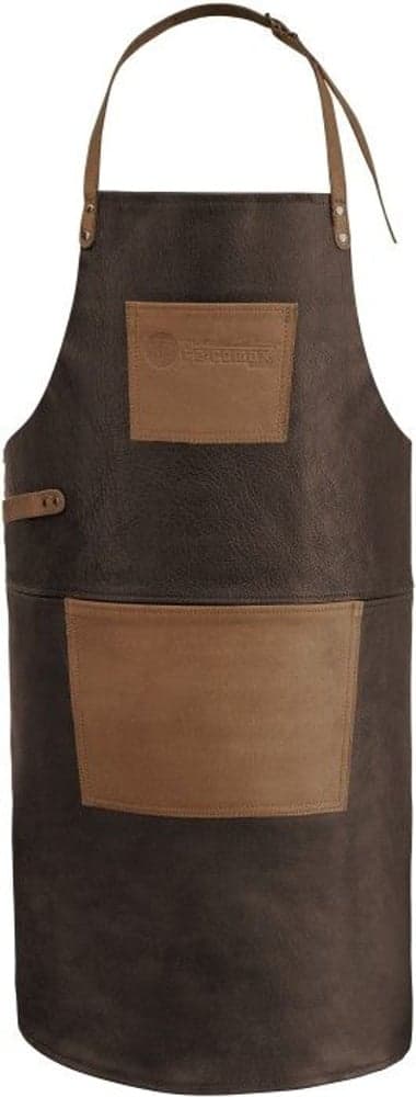 Buffalo Leather Apron with Neck Strap, view: 1