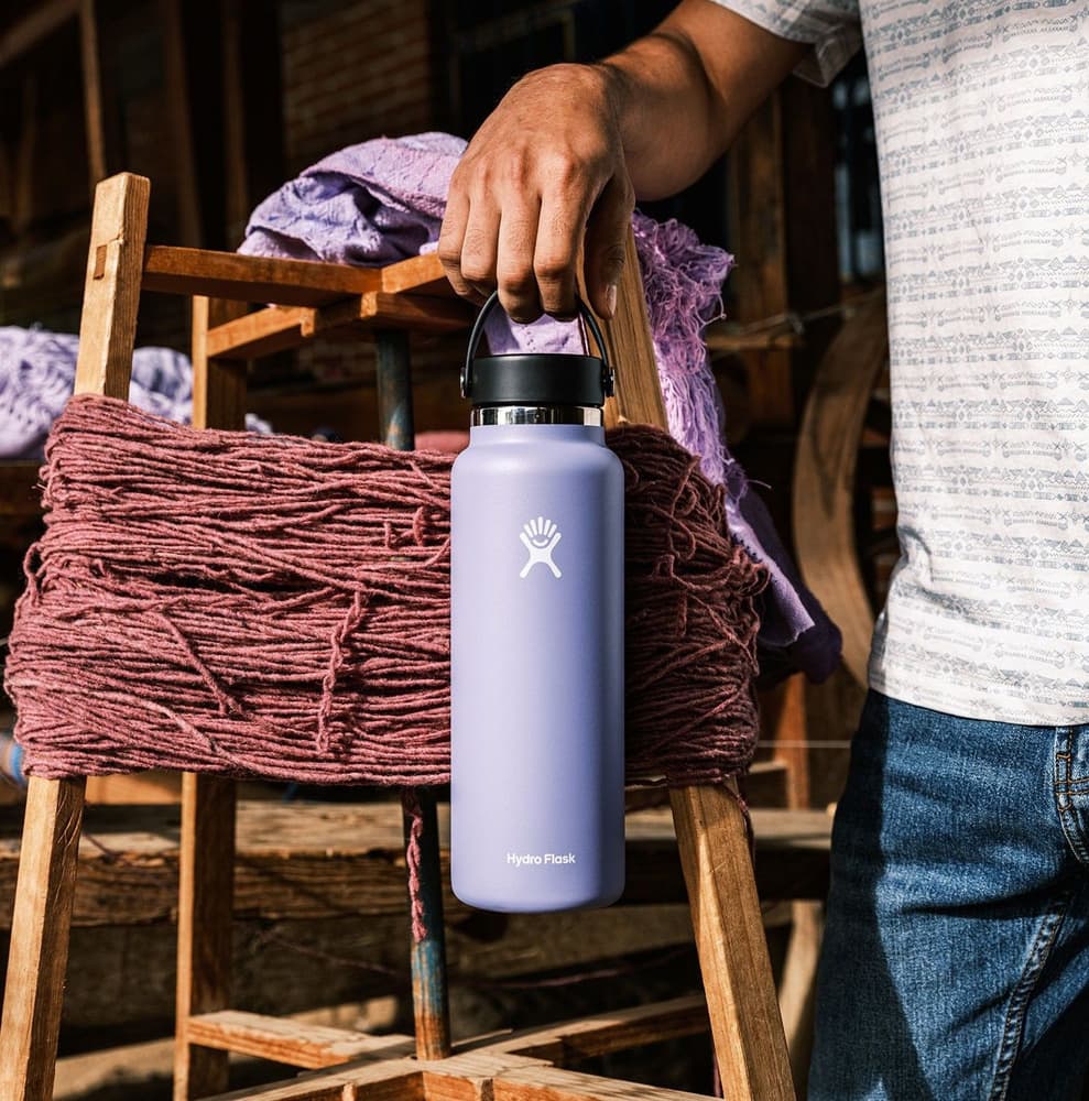 Hydroflask Wide Flex 40 oz (1180 ml) Indigo, view: 3