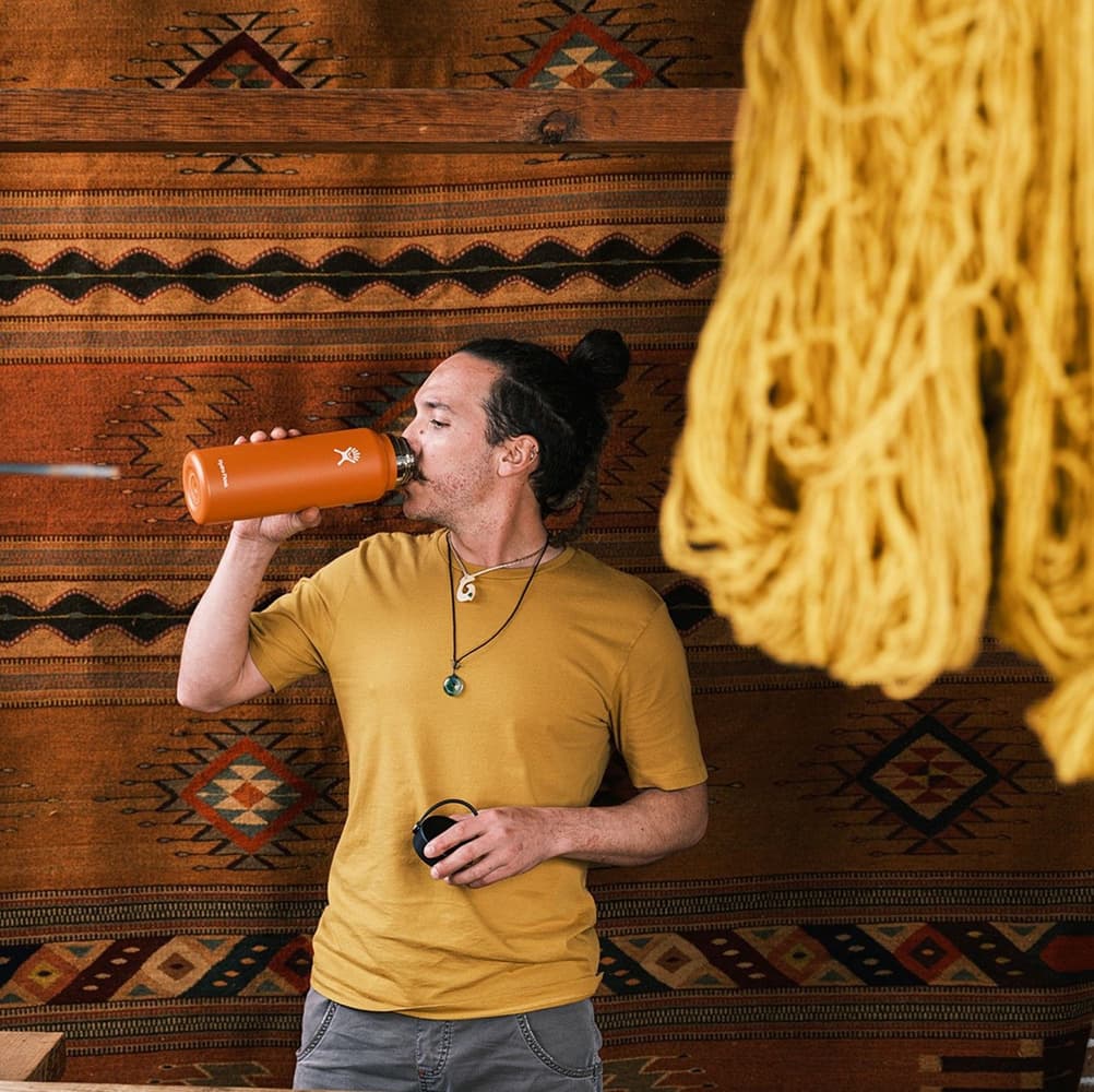 Hydroflask Wide Flex 40 oz (1180 ml) Indigo, view: 4