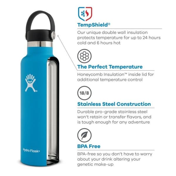 Insulated Standard Mouth Flex 532 ml Black, view: 1