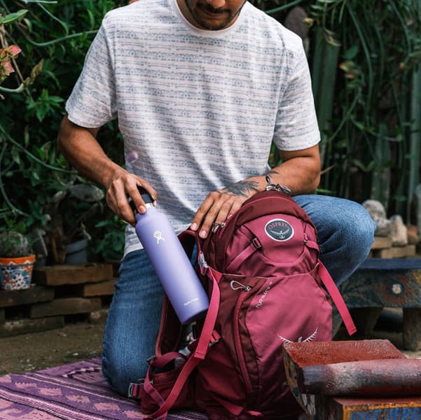 Hydroflask Std Flex Straw 21oz (621ml) Indigo, view: 4