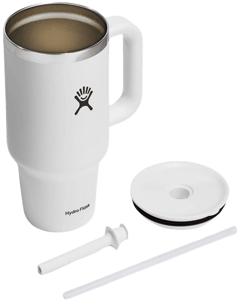 All Around Travel Tumbler 32 oz (946 ml) White, view: 4