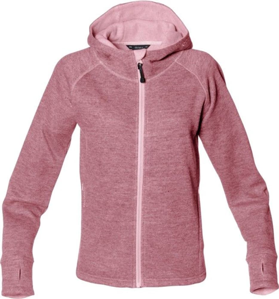 Wooly Hoodie Teen Dusty Pink, view: 0