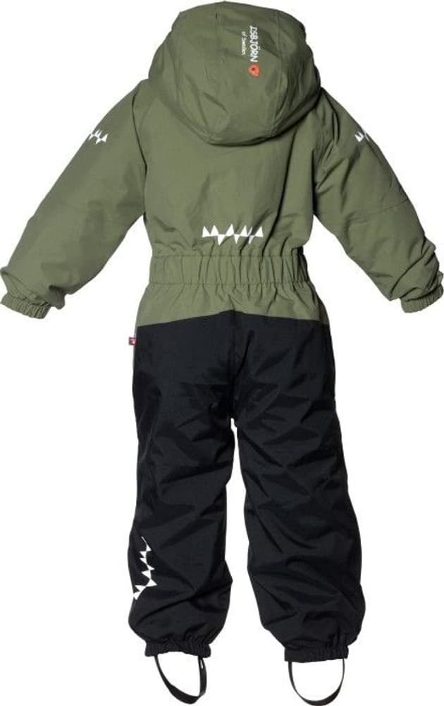 Penguin Snowsuit Moss, view: 1