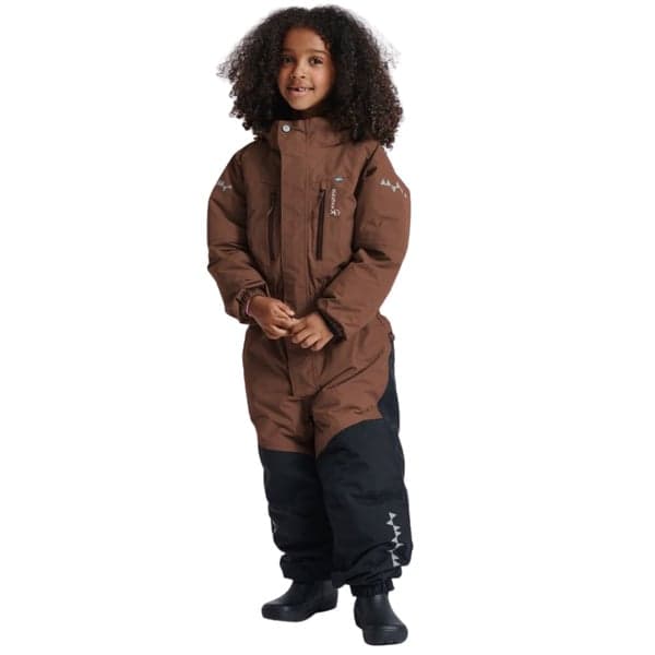 Penguin Snowsuit Kids Chocolate, view: 2