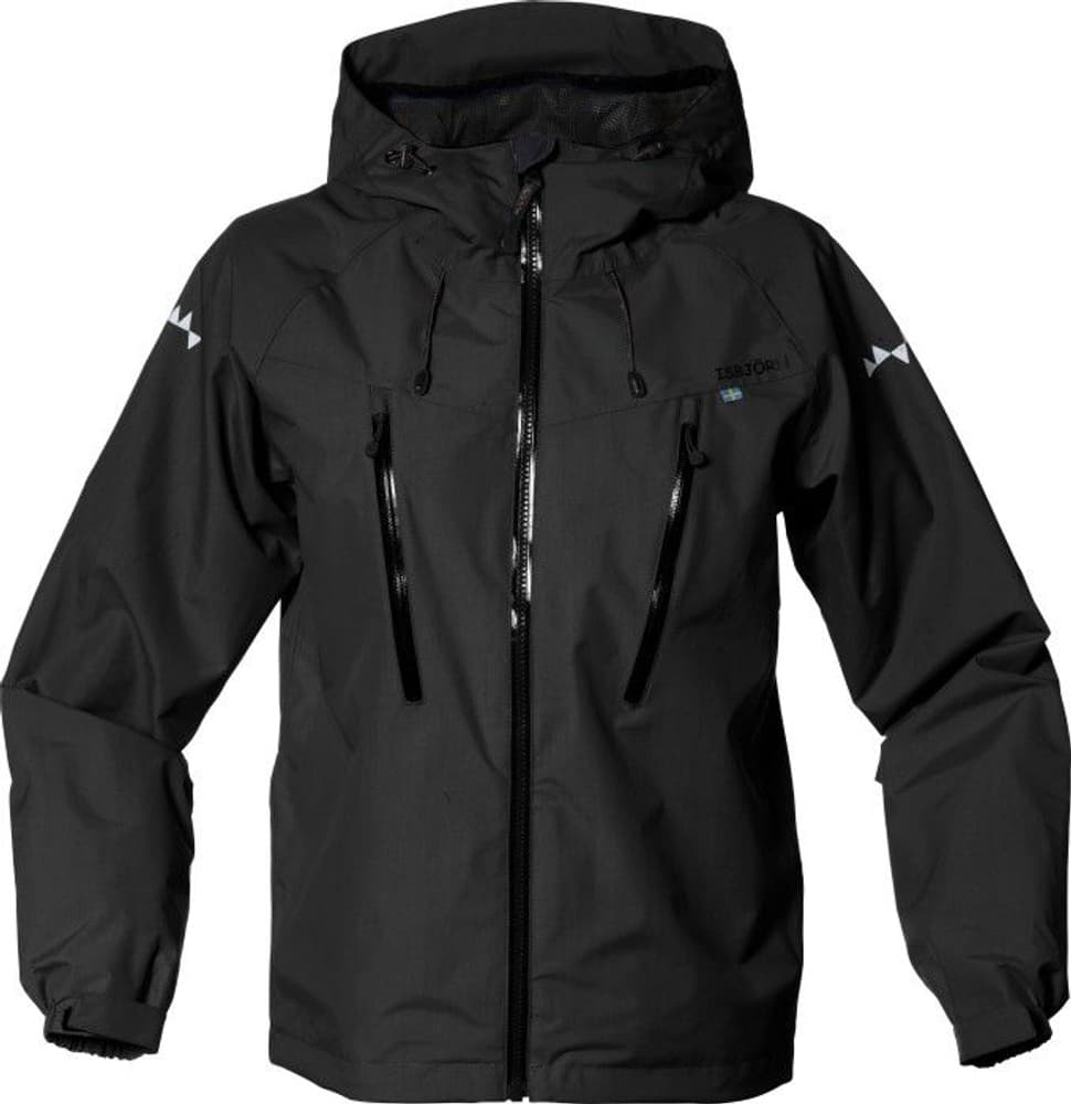 Monsune Hard Shell Jacket Teens Black, view: 0