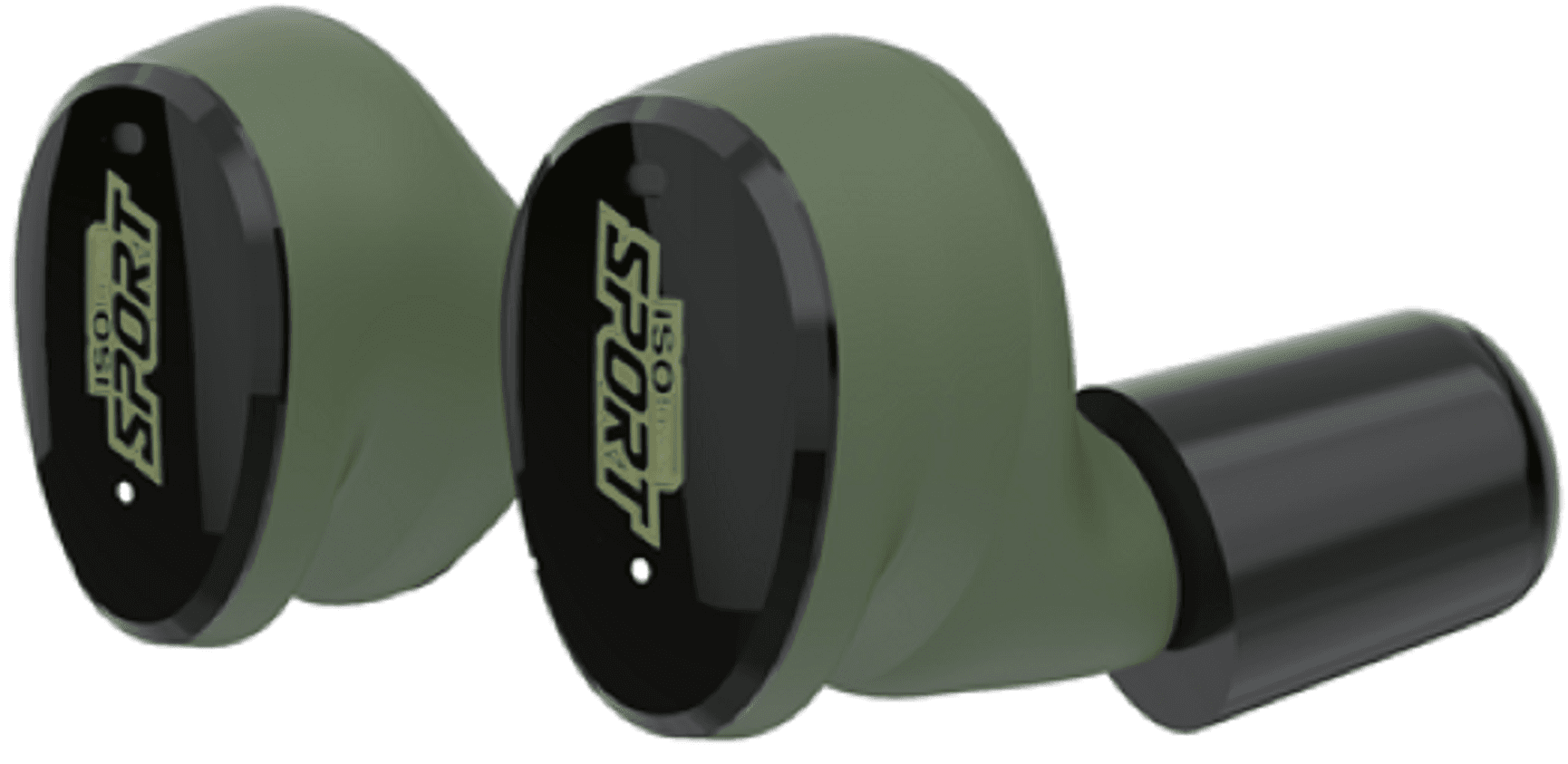 ISOtunes FREE Sport Calibre - Militärgrön EN352, view: 0