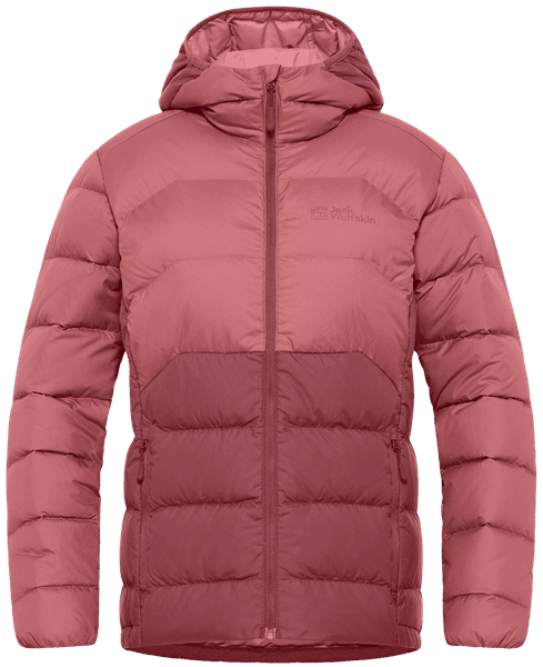 Ather Down Hoody W's Red Powder, view: 0