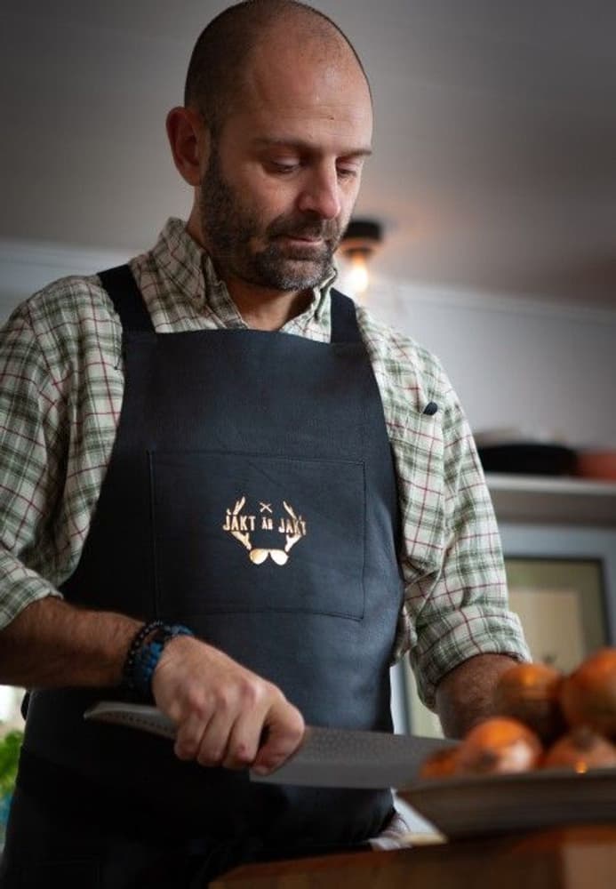 Jakt är Jakt Läderförkläde, view: 2