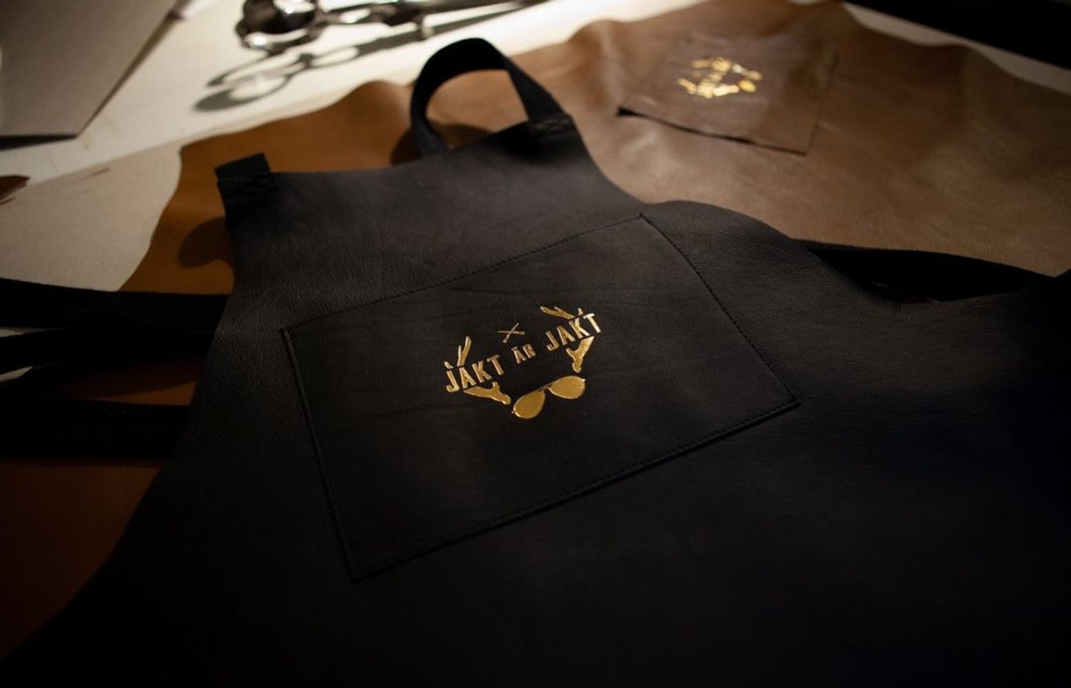 Jakt är Jakt Läderförkläde, view: 1