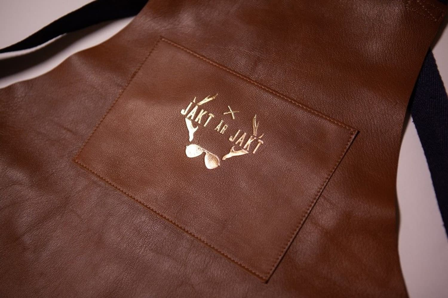 Jakt är Jakt Läderförkläde, view: 4