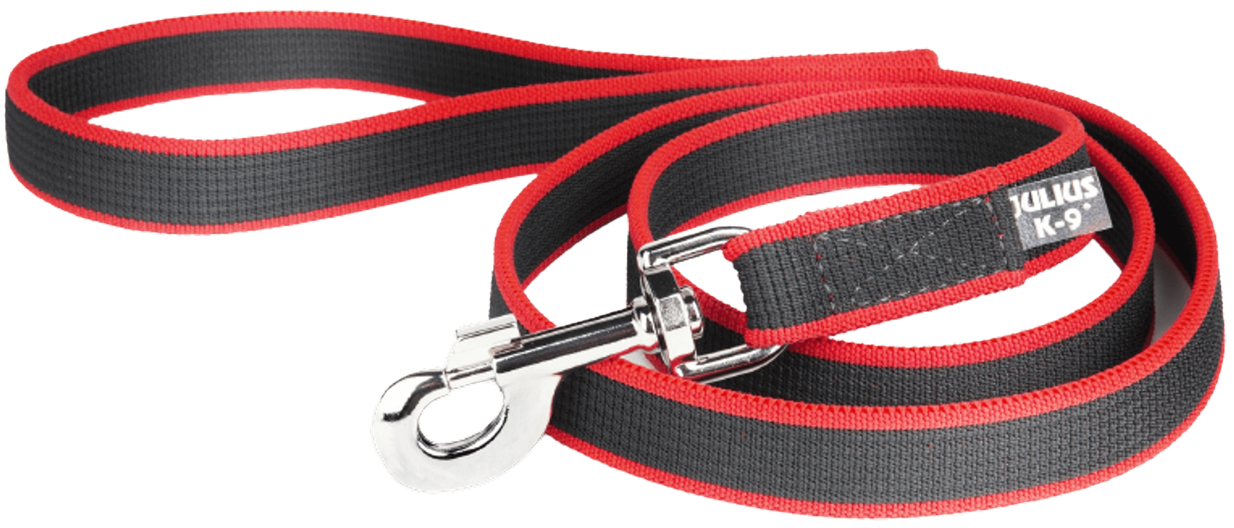 Premium Jogging Leash 1,3 m Black/Red, view: 0