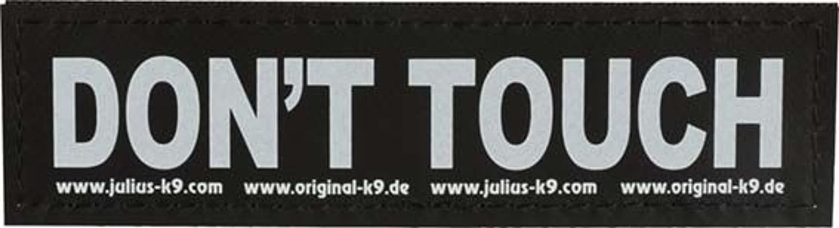 Julius-K9 Kardborremärke DON'T TOUCH strl S, view: 0