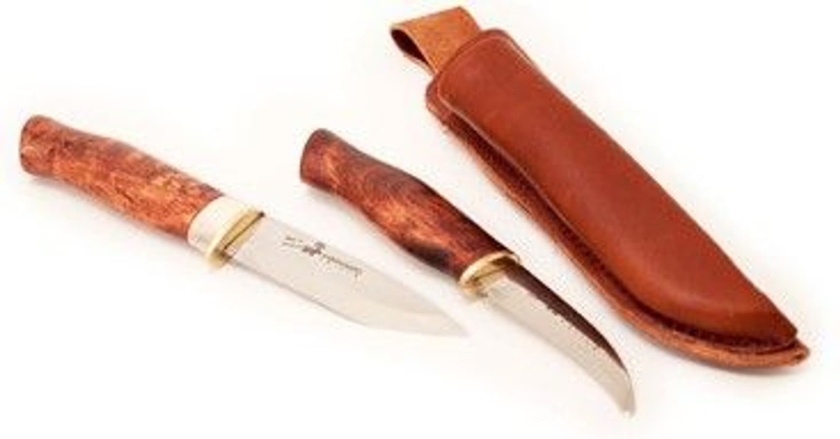 Karesuando Dubbelkniv Jägaren med Buköppnare Brun, view: 0