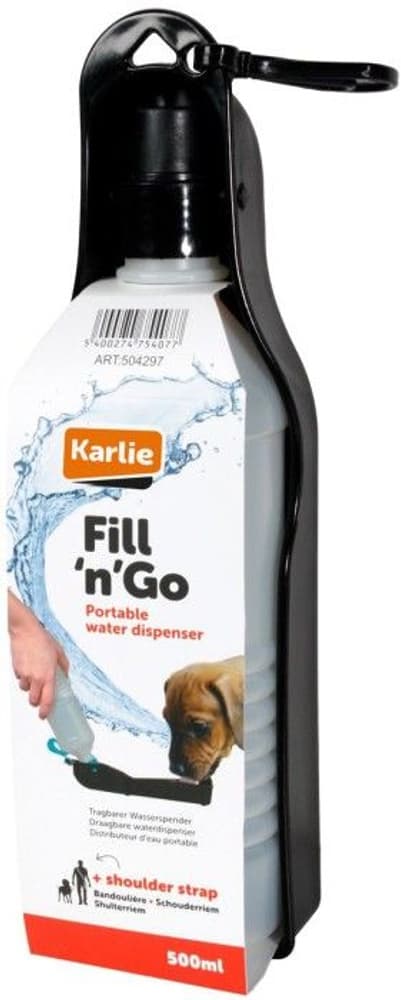 Fill'n'Go 500 ml Black/Red, view: 1