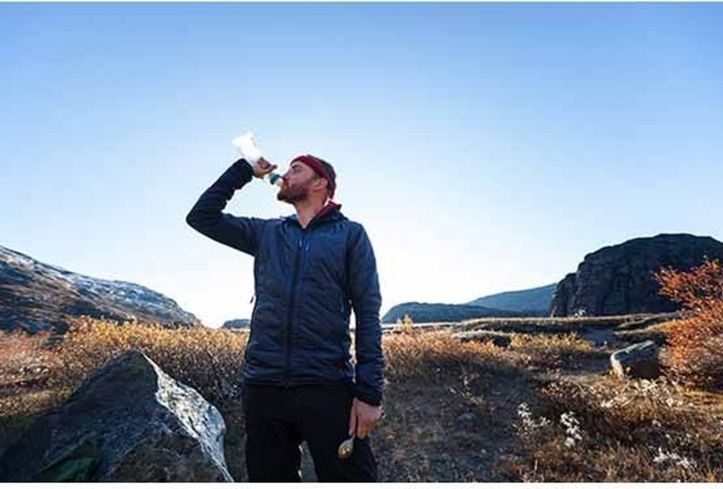 BeFree flaska med filter 1L, view: 2