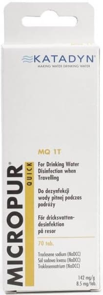 productImage: Vattenreningstabletter Micropur Quick 70 tabletter