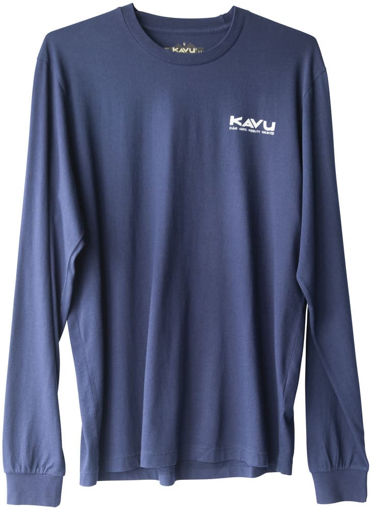 M's Ls Etch Art Blue Navy, view: 0