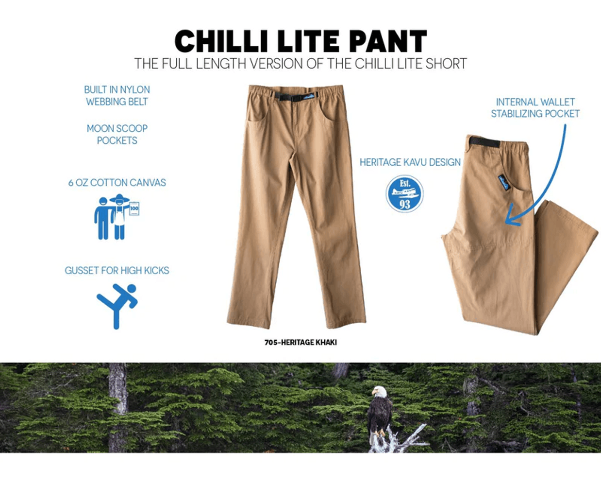 M's Chilli Lite Pant Heritage Khaki, view: 2