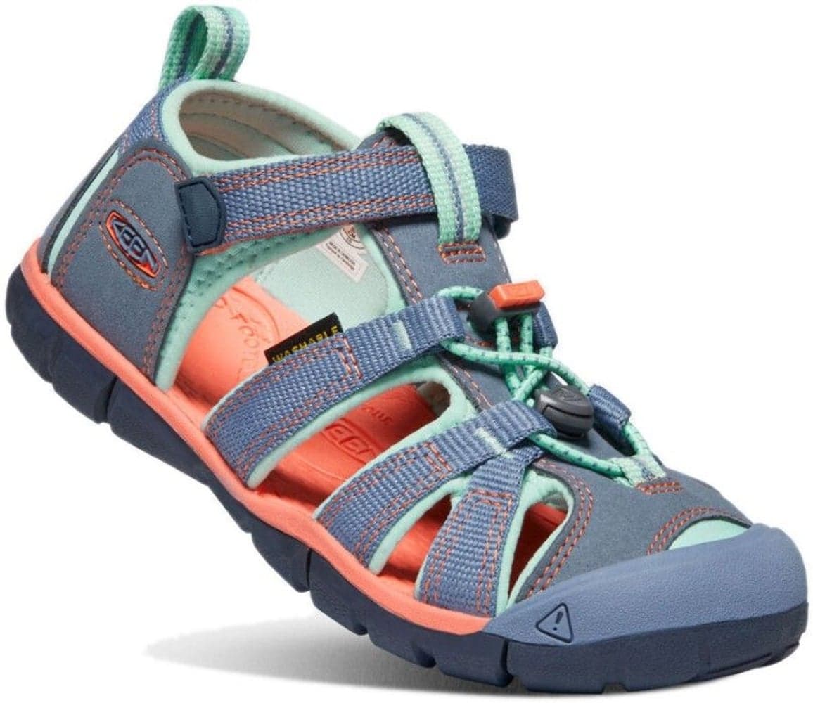 Keen Kids Seacamp II CNX Flint Stone/Ocean Wave, view: 5