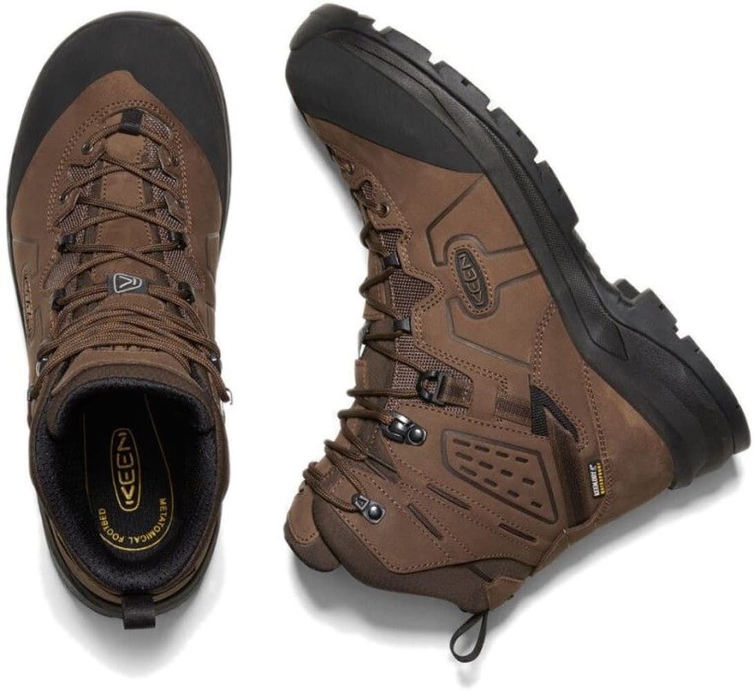 Keen M's Karraig Mid Waterproof Dark Earth/Raven, view: 2