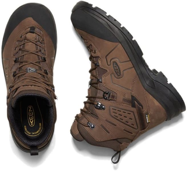 Keen M's Karraig Mid Waterproof Dark Earth/Raven, view: 2