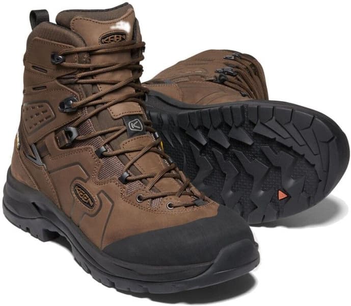 Keen M's Karraig Mid Waterproof Dark Earth/Raven, view: 3