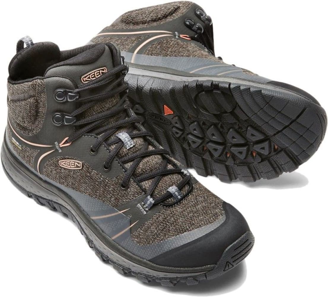 Keen W's Terradora Mid Waterproof Raven/Rose Dawn, view: 2