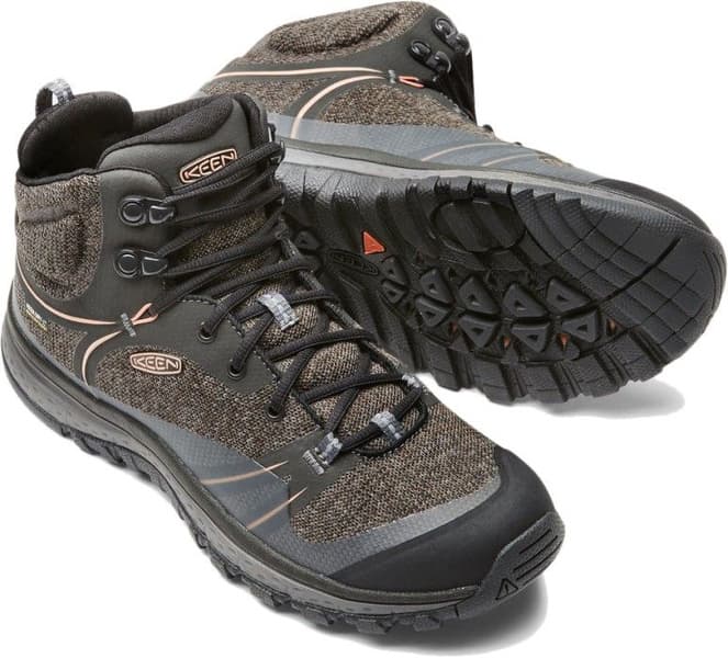 Keen W's Terradora Mid Waterproof Raven/Rose Dawn, view: 2