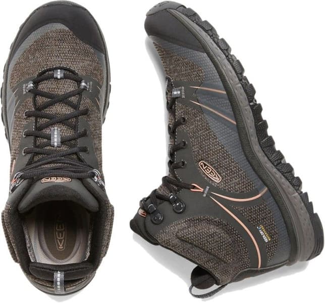 Keen W's Terradora Mid Waterproof Raven/Rose Dawn, view: 3